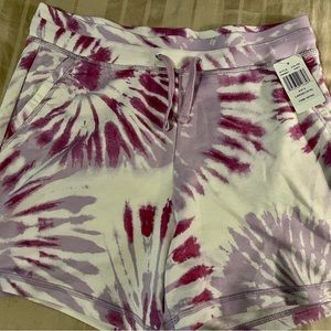 Purple & white short. New with tag.